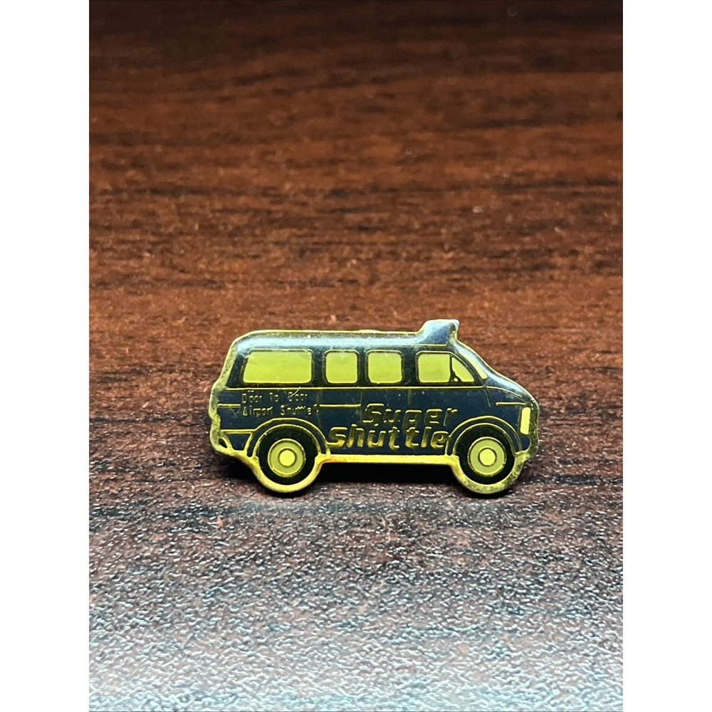 Super Shuttle Airport Transportation Lapel Hat Pin